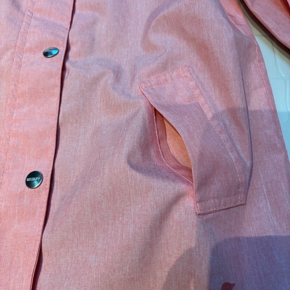 US 9-10 Gosoaky Ruffled Outproof Jacket - Picture 5 of 9